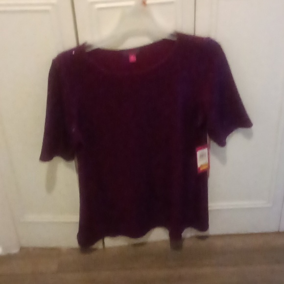 Express Fuchsia Sequin Blouse Vince Camuto. From Macy's - Picture 5 of 5